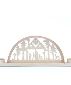 Furnierbogen Waldhaus