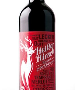 HEISSER HIRSCH – Tierisch guter Glühwein (rot)