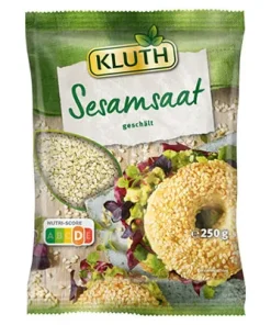 Kluth, Sesamsaat, geschält, aus Nigeria, 250 g Beutel