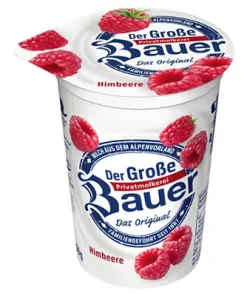 Bauer, Fruchtjoghurt, Himbeere, 3,5 % Fett, 250 g Becher