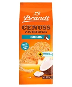 Brandt, Kokos Zwieback, 225 g Packung