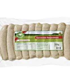 Eberswalder, Rostbratwurst ohne Darm, 10 Stück à 100 g, 1 kg Packung