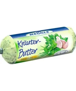 Meggle, Kräuterbutter, 62 % Fett, 125 g Packung