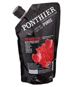 Ponthier, Himbeere Püree, 1 kg Beutel