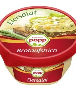 Popp, Brotaufstrich, Eiersalat, 150 g Becher