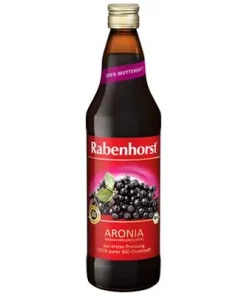 Rabenhorst, Bio, Aronia, Muttersaft, 0,7 l Flasche