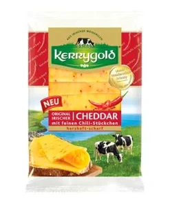 Kerrygold, Original Irischer Cheddar mit Chili, 125 g Packung
