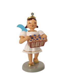 Blank Kurzrockengel mit Blumenkorb und Preciosa-Kristallen, farbig