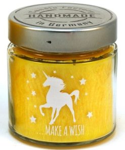 Duftkerze Einhorn ” make a wish” klein A