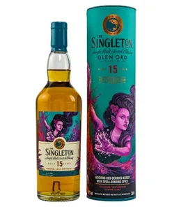Singleton of Glen Ord, Single Malt Scotch Whisky, 15 Years, 54,2 % Vol., 0,2 l Flasche