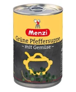 Menzi, Grüne Pfeffersuppe, extra scharf, 400 ml Dose