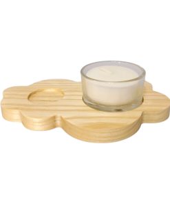 Blank Wolke mit Teelichthalter