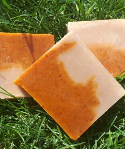 Haarseife Wache Orange 100g, für fettiges und strapaziertes Haar