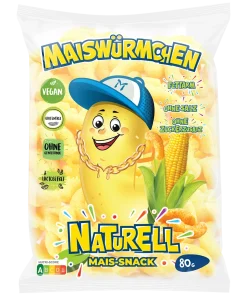 MAISWÜRMCHEN NATURELL 80g